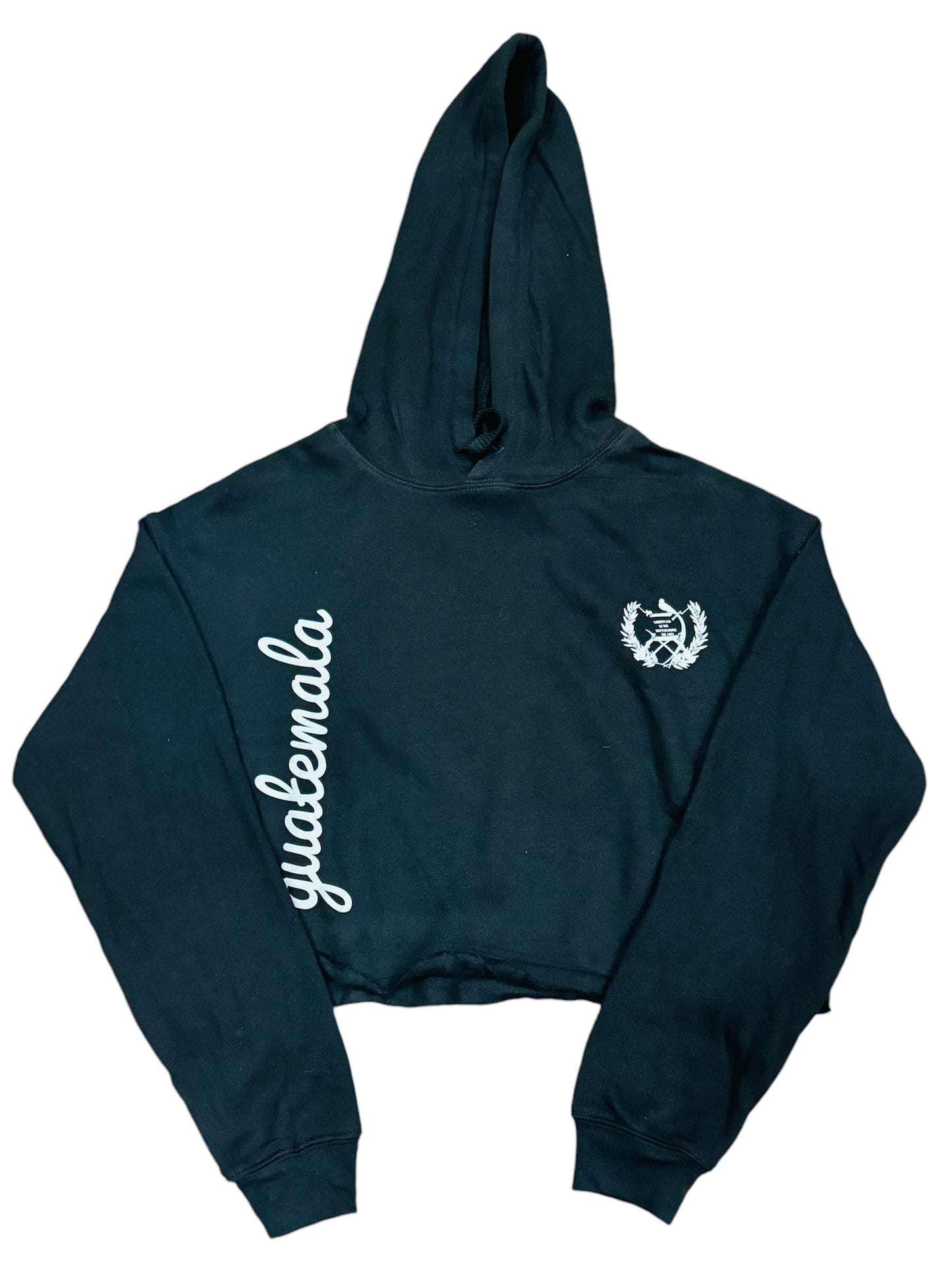 Cropped Fleece Hoodie